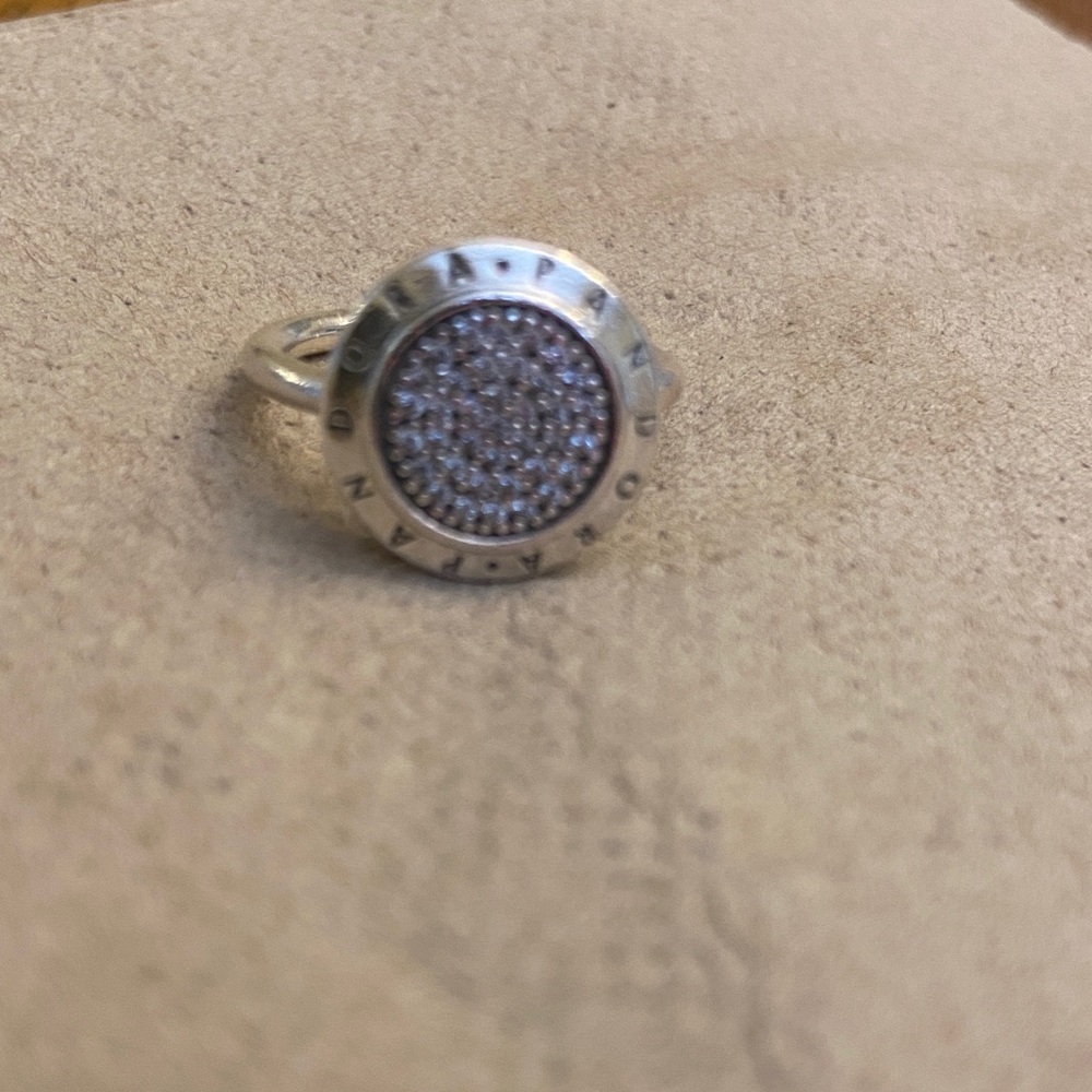 Pandora Sterling Silver Ring with Pave Sparkle - Picture 2 of 6